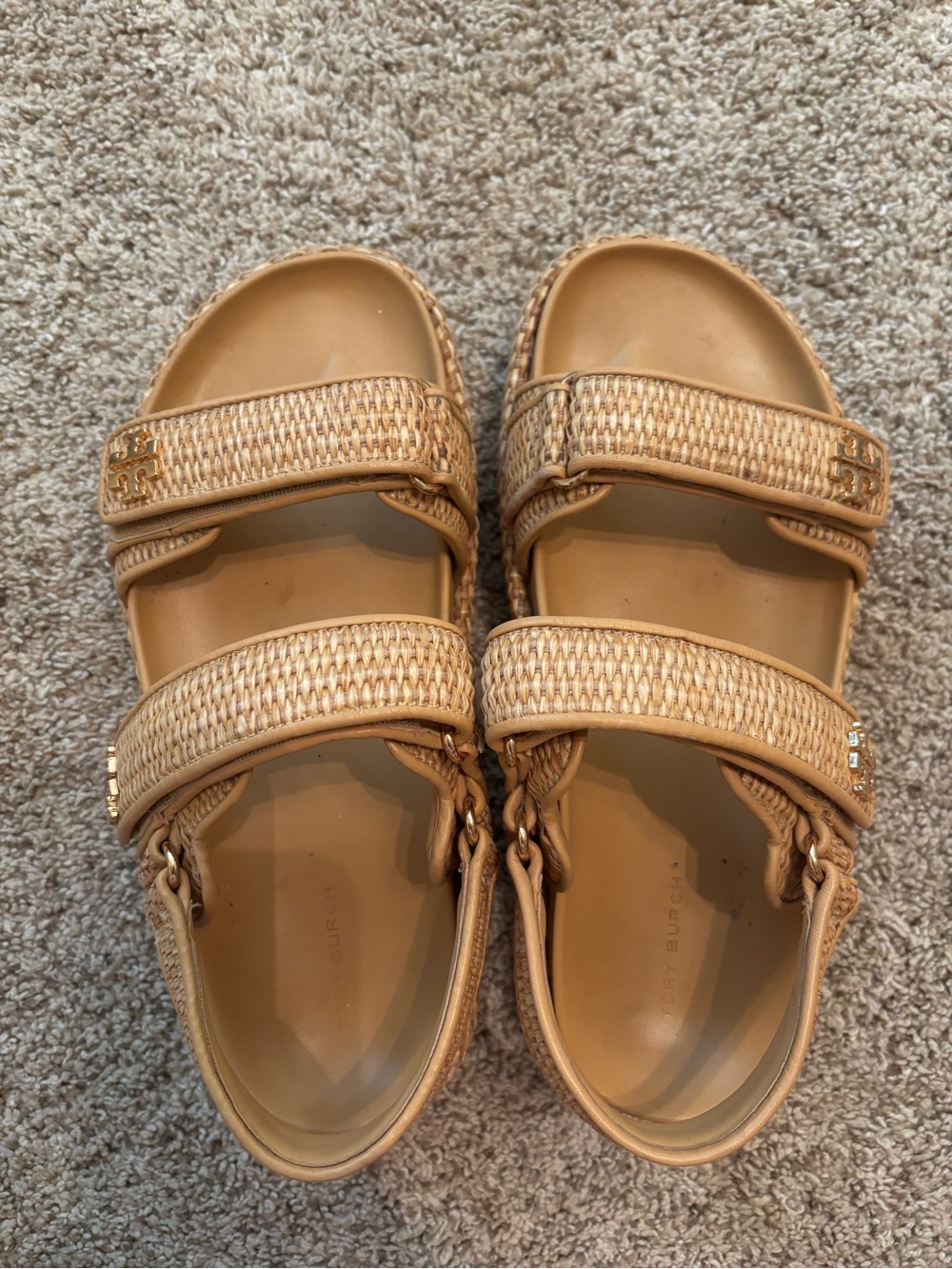 Like new! TORY BURCH Kira Sport Sandal. Size 8.5 - Picture 3 of 9